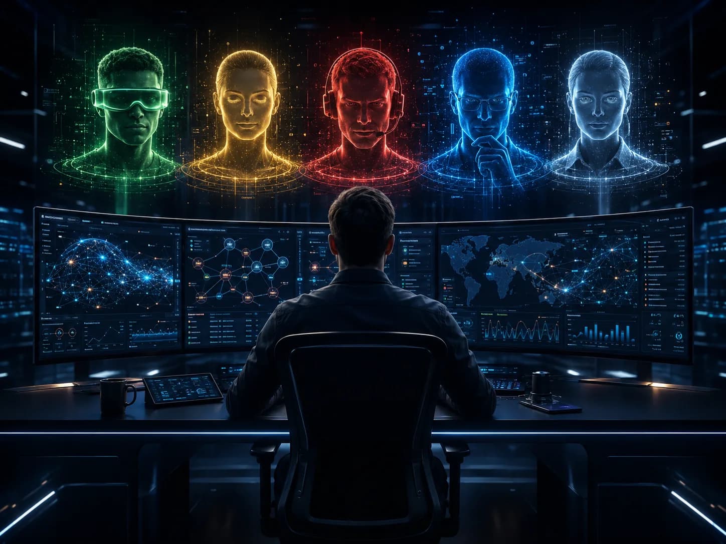 SOC analyst evaluating human and hybrid response behavior